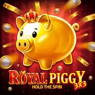 Royal Piggy: Hold the Spin 3x3 pokie at HellSpin Casino Australia